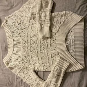 FOREVER 21 sweater- white!